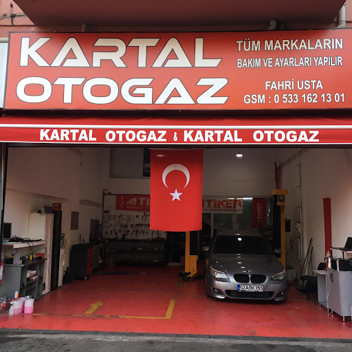 Kartal Otogaz atölyesi ve işletme girişi